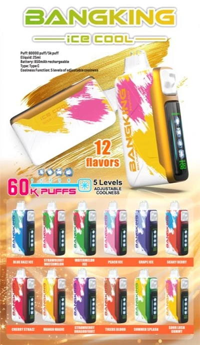 Bang King BANGKING 60K Puffs ühekordselt kasutatavad vape hulgimüük