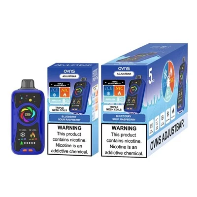 OVNS ADJUSTBAR 50K Puffs Ühekordsete Vape Hulgimüük
