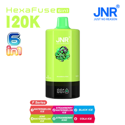 Jnr Hexafuse 6 in 1 120k Vape 200 tk