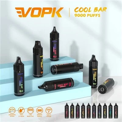 Vopk Cool Bar 9000 Puff ühekordselt kasutatav vape